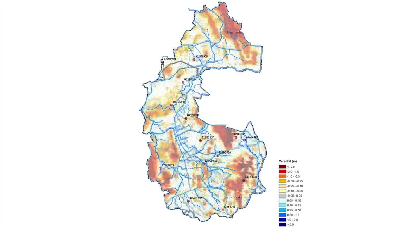 Grondwaterstanden verbeteren maar niet overal kaart
