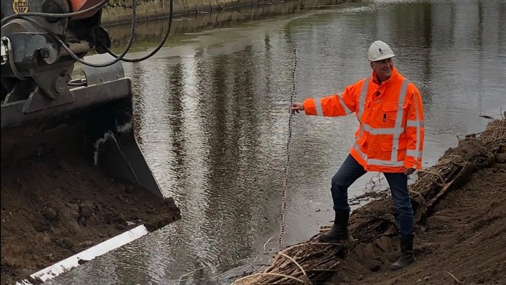 John Overbeek foto met kanaal