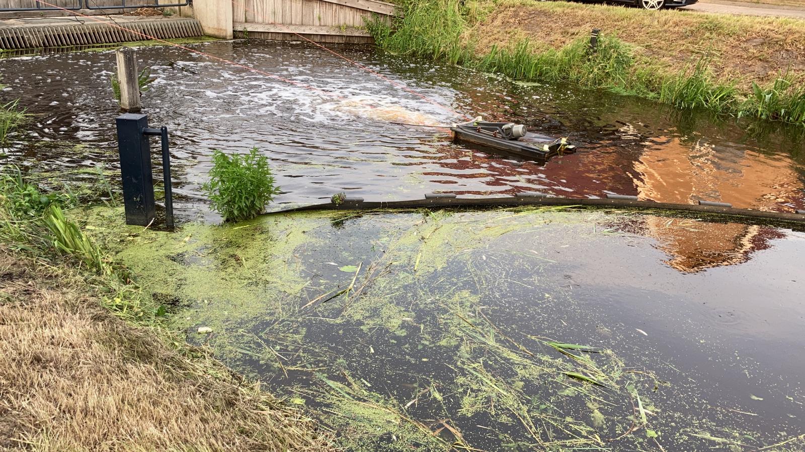 Vissterfte in Veenkanaal Westerhaar Vriezenveensewijk