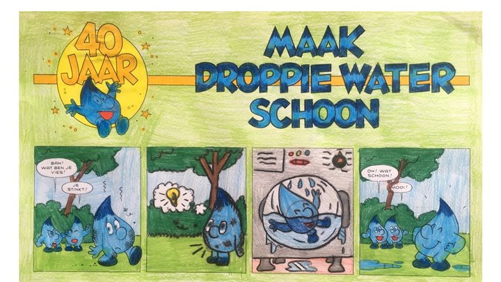 Extra mooie tekening wasmachine