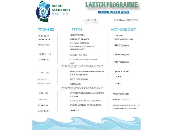 Launch programme