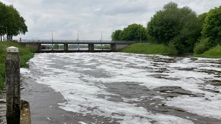 Hoog water Vecht