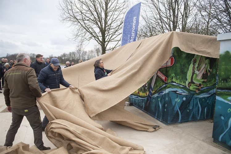 Onthulling kunstwerken