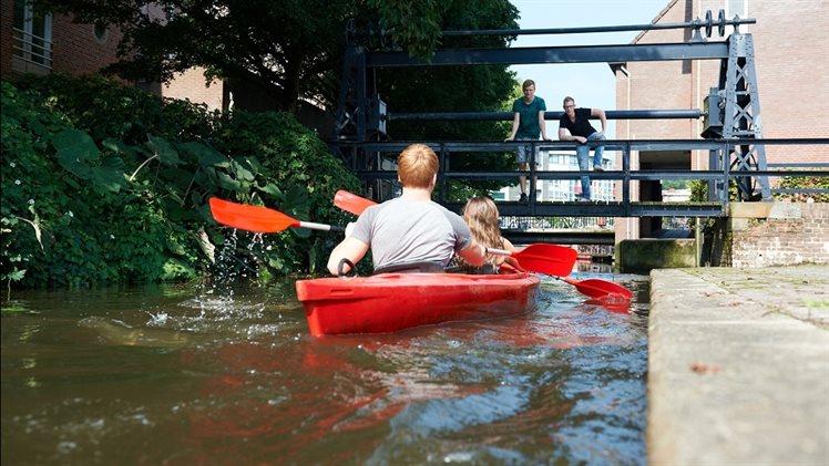 Kanoen in Almelo
