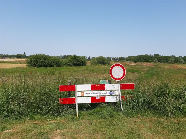 Wandelroute afgesloten