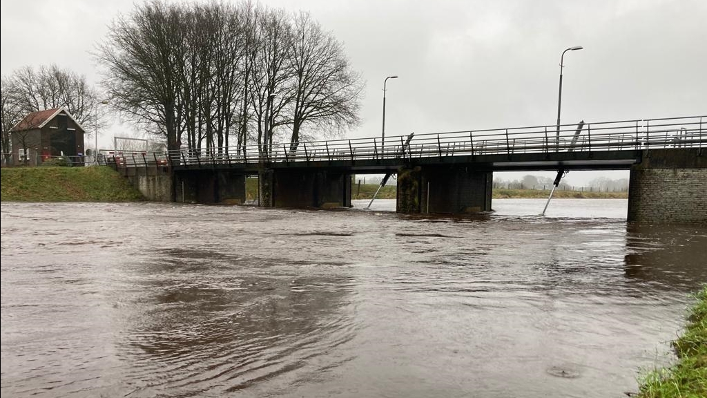 Vecht hoog water 21 december