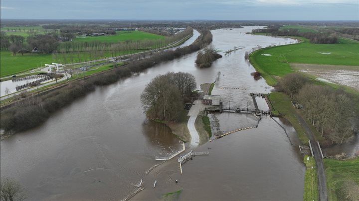 Droneopnamen Vecht 26 dec