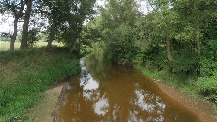 Beschaduwing op het water Dinkel