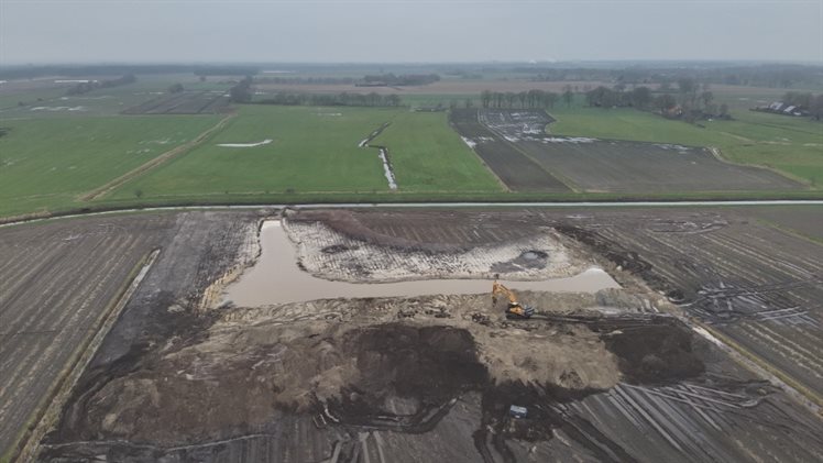 aanleg van de slenk dec 2024