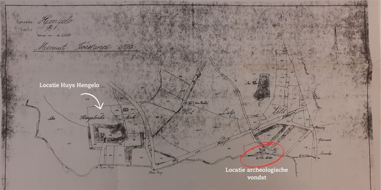 historisch kaartje Hengelo