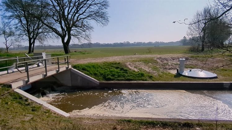 Stuw en vislift Hoogehaar website