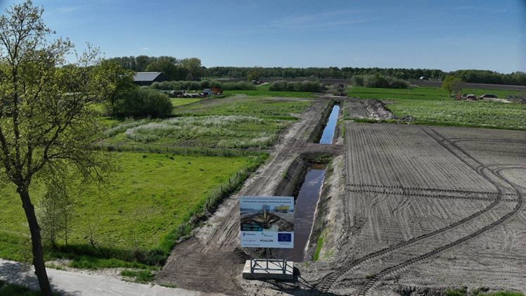 Oplevering watergang Dordseweg