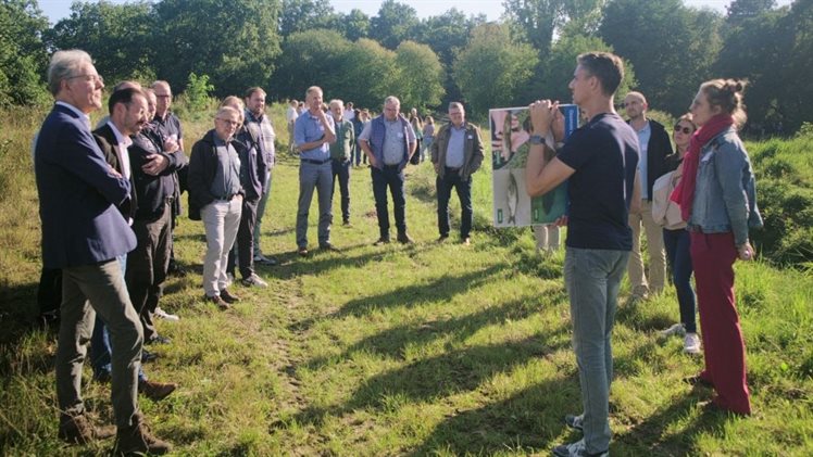 toelichting aan gasten Glanerbeek