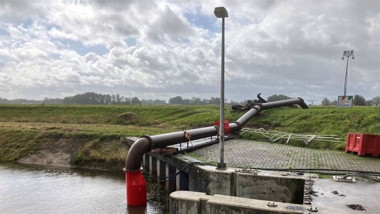 Aanleg tijdelijke pompinstallatie II sept 2025