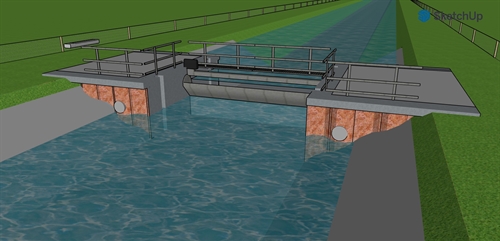 Schets stuw Bolscherlanden 2