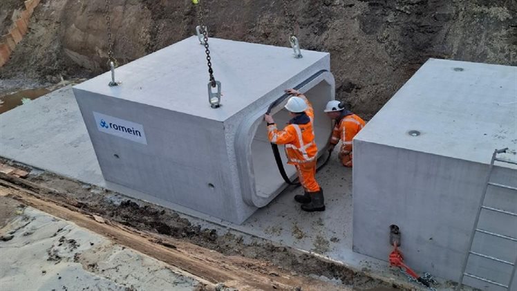 Realisatie duiker Nieuw-Schoonebeek