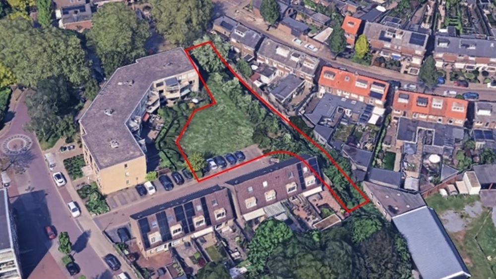 luchtfoto Berflobeek Korenmolen