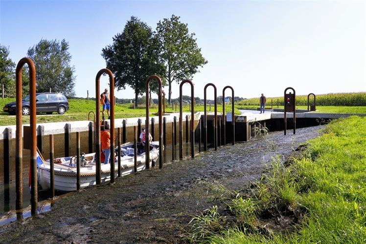 Vechtdal Junne varen sluis