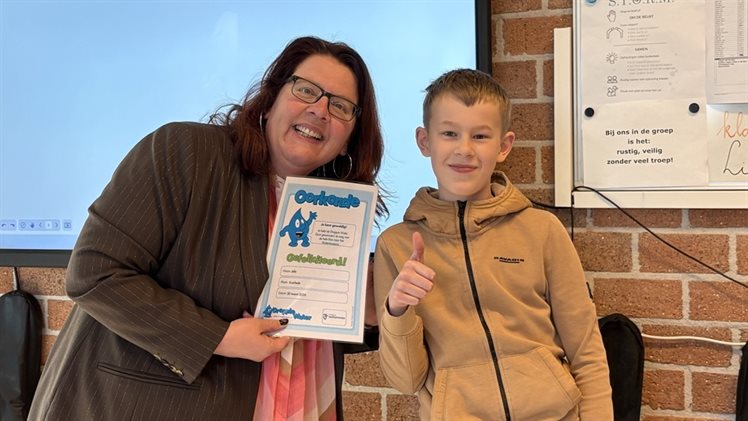 Droppie waterprijs Jelle