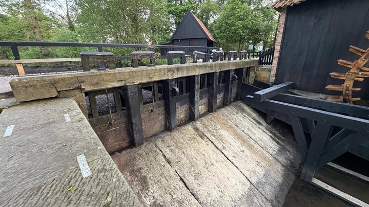 Noordmolen droog
