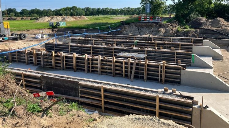 nieuwe duikers onder ottershagenweg